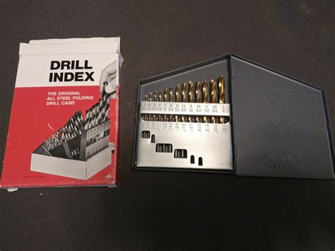 Vintage Drill Index Huot